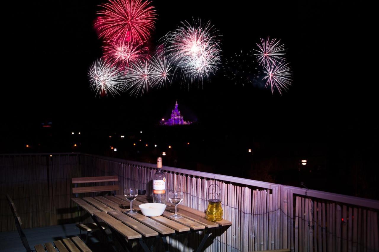 J-Mo Home - Chessy - Magnifique Vue Sur Le Chateau 外观 照片